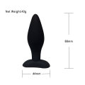 Plug anal de haute qualité en silicone pour femme adulte chatte